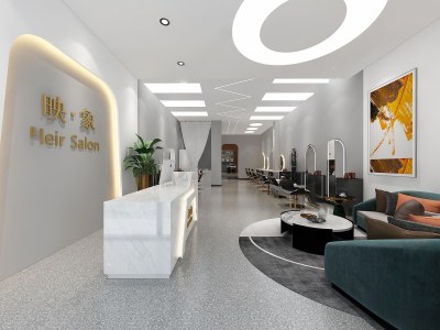 现代理发店3D模型下载